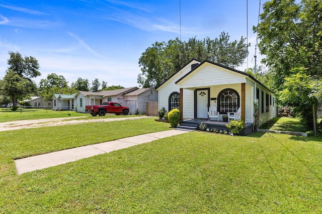 1204 Maxfield St, Bellmead, TX 76705 - view of front of house featuring covered porch