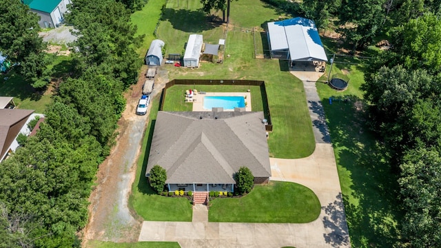 133 Downs Dr, Benton, LA 71006 - view of subject property featuring a pool area