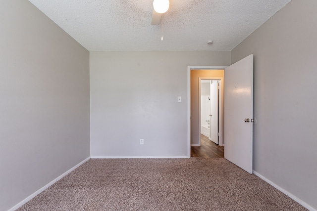 5209 Wolens Way, Fort Worth, TX 76133 - empty room with carpet floors and a textured ceiling