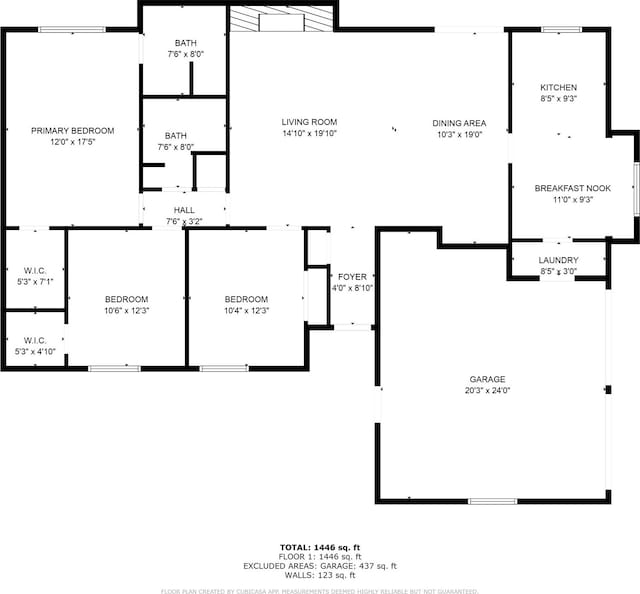 5209 Wolens Way, Fort Worth, TX 76133 - view of property floor plan