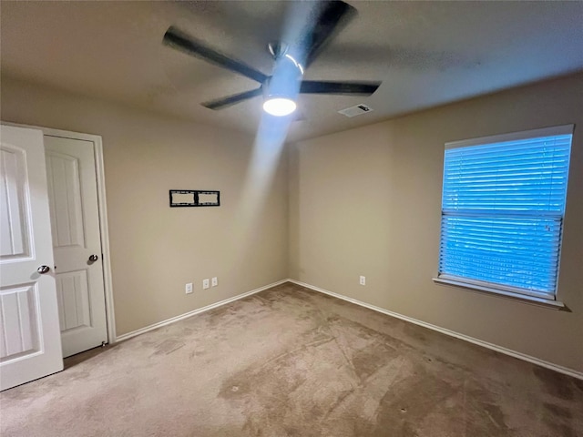 484 Harding Ln, Lavon, TX 75166 - unfurnished bedroom with carpet floors and ceiling fan