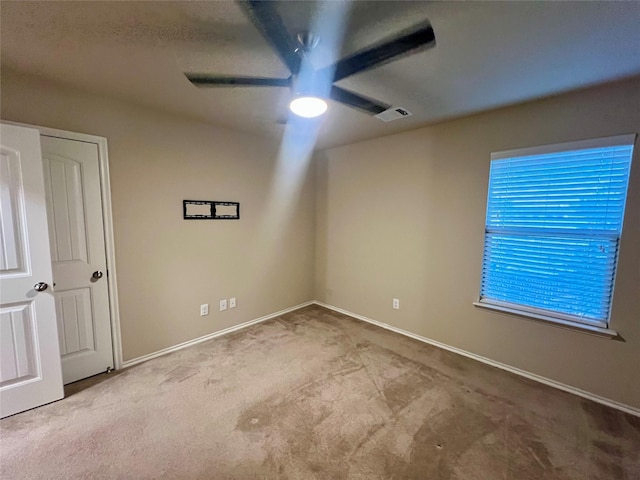 484 Harding Ln, Lavon, TX 75166 - unfurnished bedroom with carpet and ceiling fan