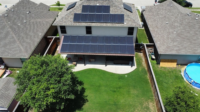 484 Harding Ln, Lavon, TX 75166 - view from above of property