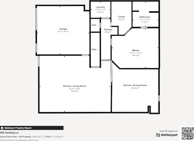 484 Harding Ln, Lavon, TX 75166 - view of home floor plan