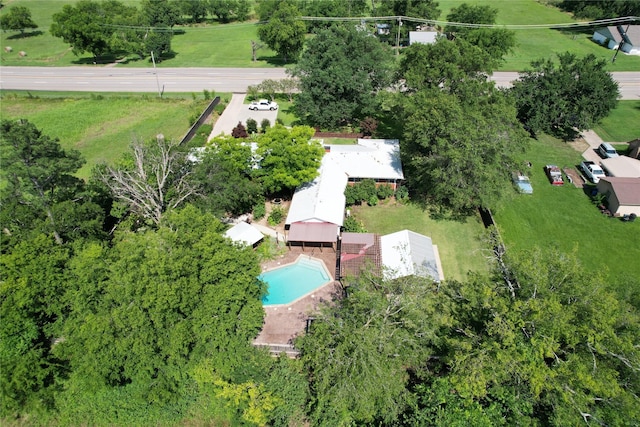 1521 Church St, Sulphur Springs, TX 75482 - bird's eye view of a pool area