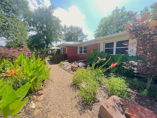 1521 Church St, Sulphur Springs, TX 75482 - view of home's exterior with brick siding