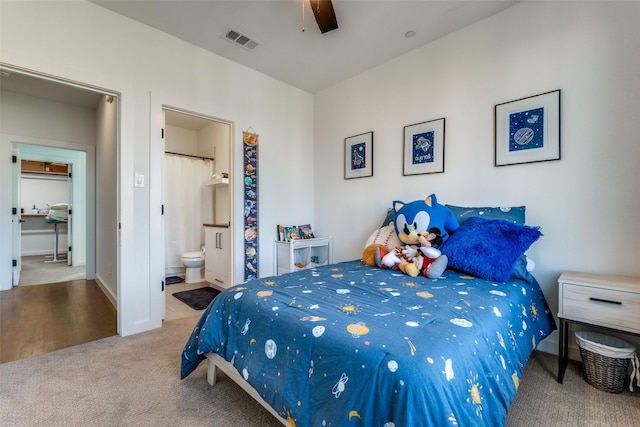 1901 N Carroll Ave Unit 104, Dallas, TX 75204 - bedroom featuring carpet flooring and connected bathroom