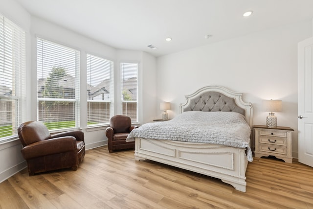 1814 Cypress Gap Trl, Mansfield, TX 76063 - bedroom with light wood-style flooring and recessed lighting
