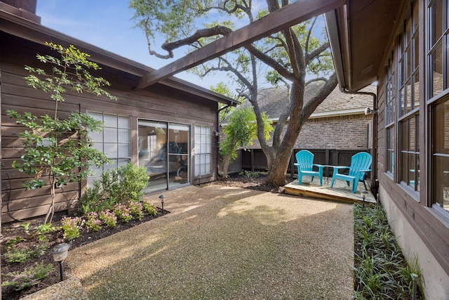 6250 Twin Oaks Cir, Dallas, TX 75240 - view of yard with a patio area