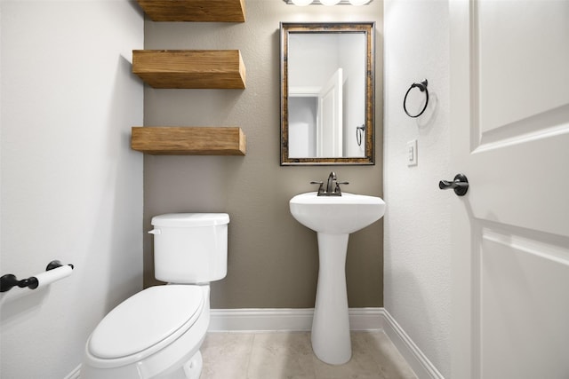 1020 Perennial Ln, Little Elm, TX 75068 - half bathroom with toilet and baseboards