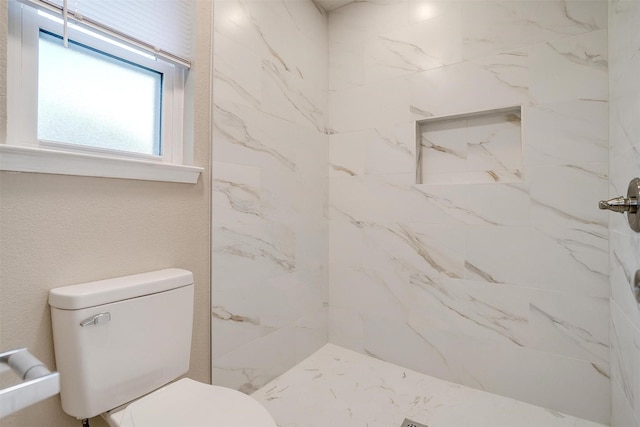 555 Meadowbrook Dr, Burleson, TX 76028 - bathroom with a marble finish shower and toilet