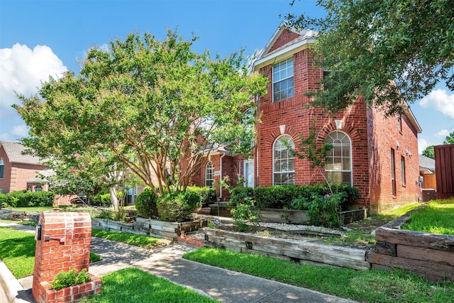 2400 Havard Oak Dr, Plano, TX 75074 - view of front facade with brick siding
