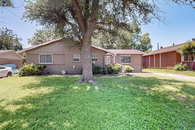 3113 Lucas Ter, Plano, TX 75074 - ranch-style house with a front yard