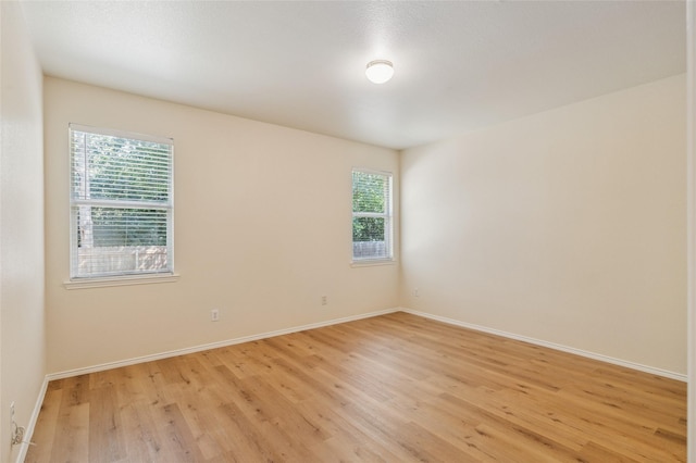 2409 Spruce Ct, Little Elm, TX 75068 - spare room with light wood-type flooring and healthy amount of natural light
