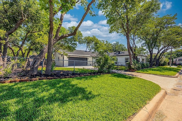 2504 Guilford Rd, Fort Worth, TX 76107 - view of front of property with driveway and a garage