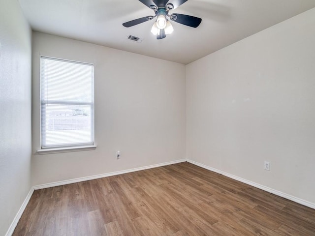 131 Freedom Trl, Forney, TX 75126 - unfurnished room featuring wood finished floors and ceiling fan
