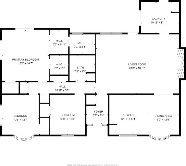 826 E Cherry St, Duncanville, TX 75116 - view of room layout