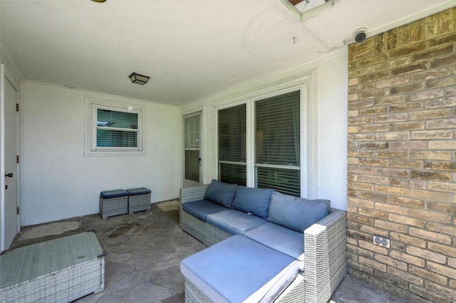 826 E Cherry St, Duncanville, TX 75116 - view of patio with an outdoor hangout area