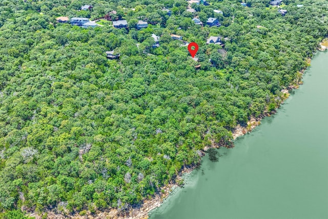 110 Waterview Ln, Pottsboro, TX 75076 - aerial view of property and surrounding area featuring a nearby body of water