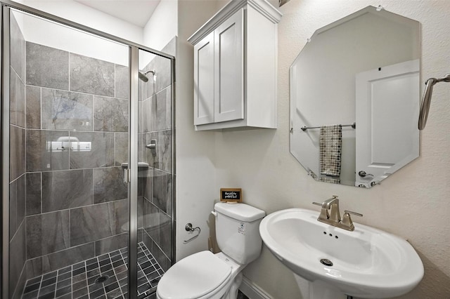 9840 El Colina Dr, Fort Worth, TX 76179 - bathroom with a sink and a shower stall