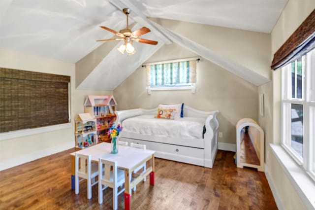 421 Dallas St, Argyle, TX 76226 - bedroom with wood finished floors and a ceiling fan