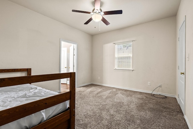 105 William St, Pottsboro, TX 75076 - unfurnished bedroom featuring carpet flooring and ceiling fan