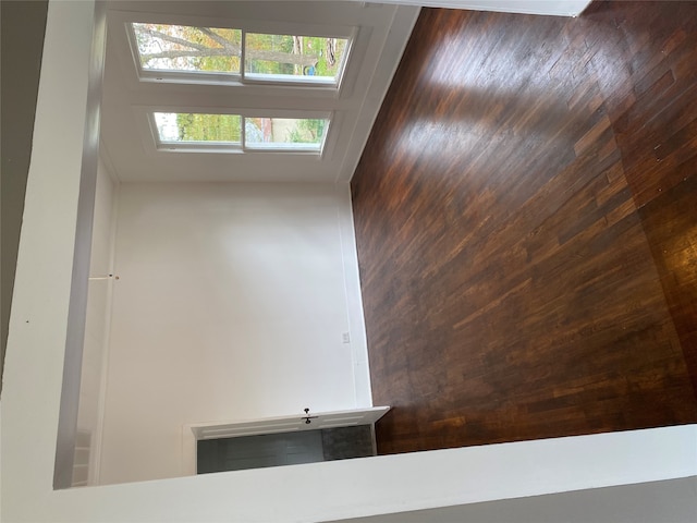 221 N Henderson St, Rusk, TX 75785 - spare room featuring a skylight