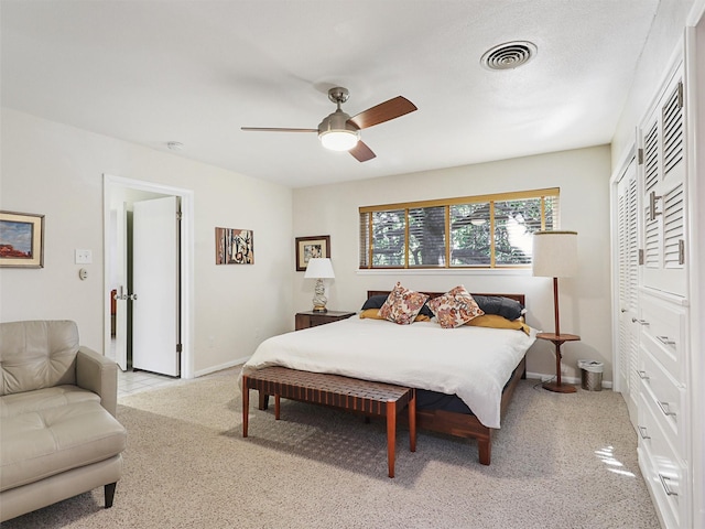 1102 N Graves St, Mckinney, TX 75069 - bedroom featuring a closet and a ceiling fan