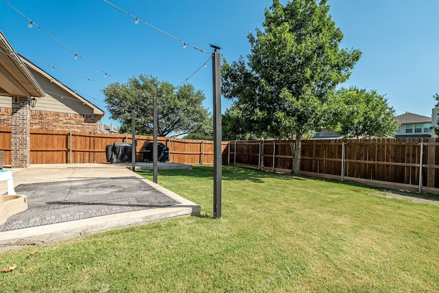 2209 Willard Dr, Mckinney, TX 75072 - fenced backyard with a patio