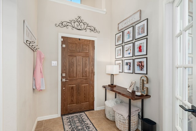 2209 Willard Dr, Mckinney, TX 75072 - tiled entrance foyer with baseboards
