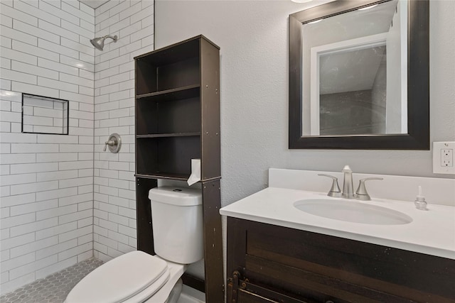2628 Belhaven Dr, Mesquite, TX 75150 - full bath with tiled shower and vanity