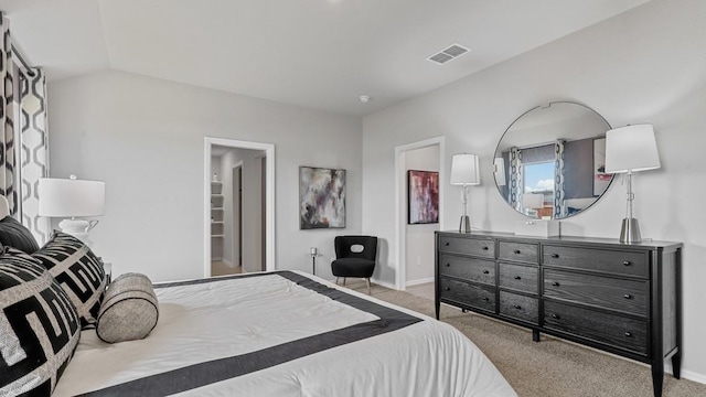 9453 Mint Hill Dr, Fort Worth, TX 76108 - bedroom featuring carpet flooring and vaulted ceiling
