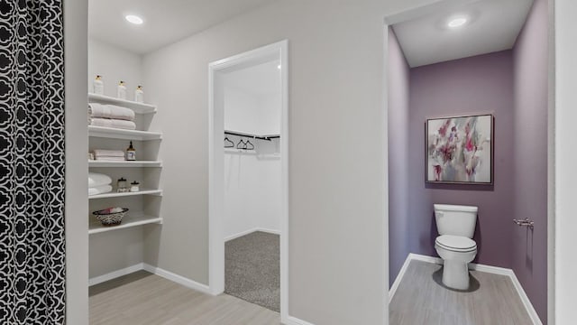 9453 Mint Hill Dr, Fort Worth, TX 76108 - spacious closet with wood finished floors
