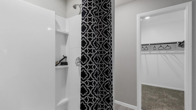9453 Mint Hill Dr, Fort Worth, TX 76108 - full bath with a spacious closet and a shower
