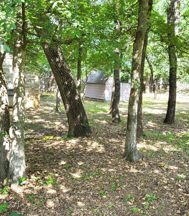 697 Highland Crest Dr, Hurst, TX 76054 - view of yard