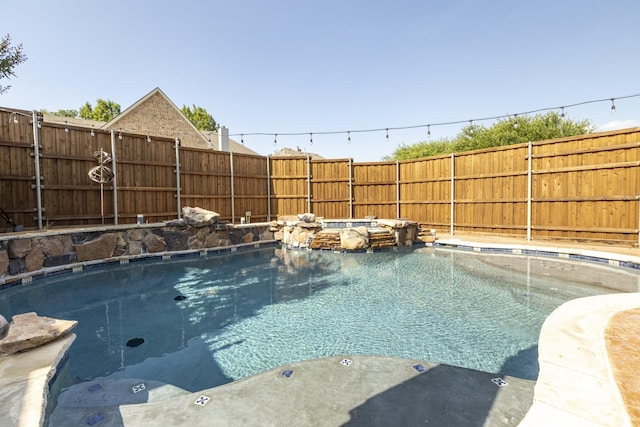 1970 Lake Forest Dr, Rockwall, TX 75087 - view of swimming pool with a pool with connected hot tub