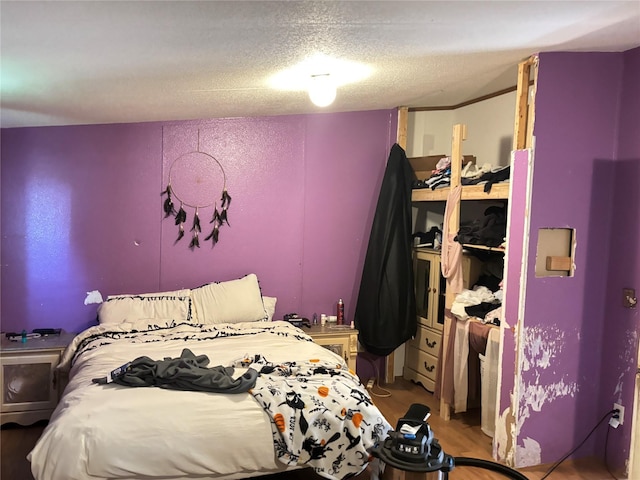295 Denton Heights Ln, Weatherford, TX 76085 - bedroom with a textured ceiling