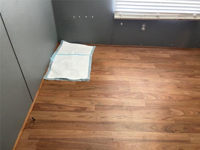 295 Denton Heights Ln, Weatherford, TX 76085 - spare room with wood finished floors