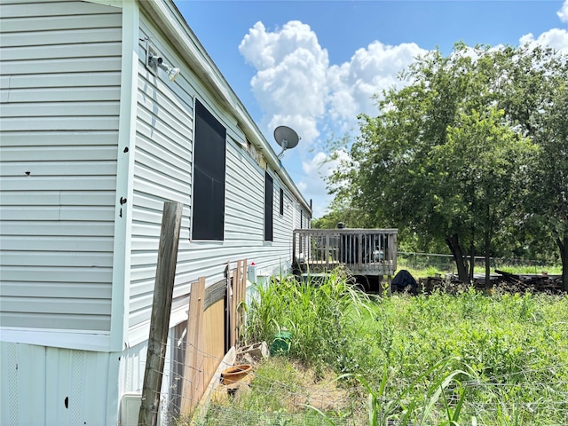 295 Denton Heights Ln, Weatherford, TX 76085 - view of property exterior with a deck