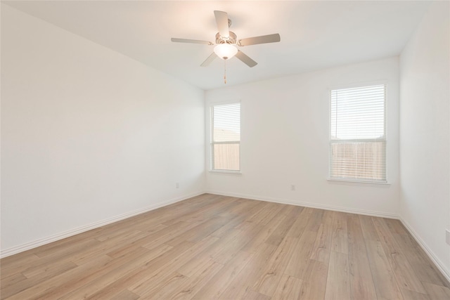 219 Autumn Sage Ln, Princeton, TX 75407 - unfurnished room featuring light wood-style floors and a ceiling fan