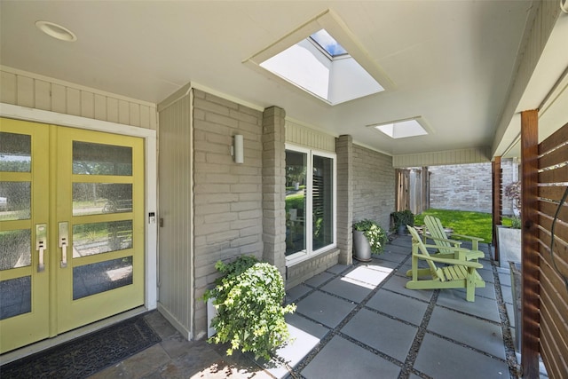 2924 Whitemarsh Cir, Richardson, TX 75080 - view of patio / terrace featuring french doors