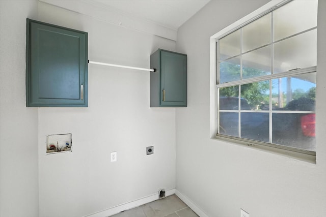 736 Wilson St, Denton, TX 76205 - washroom featuring electric dryer hookup and hookup for a washing machine