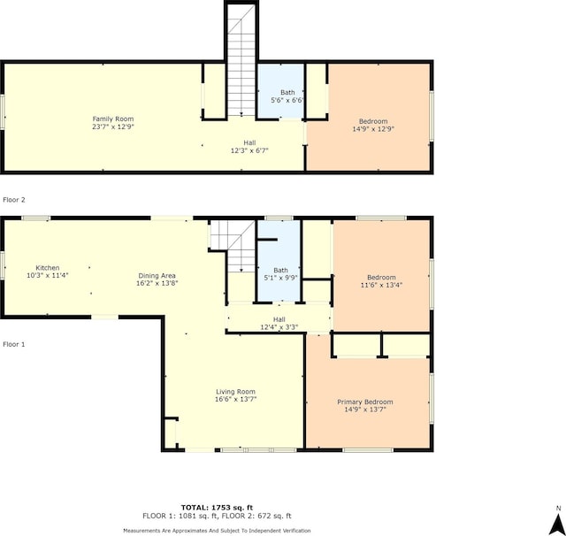5819 Fairview Dr, Waco, TX 76710 - view of property floor plan