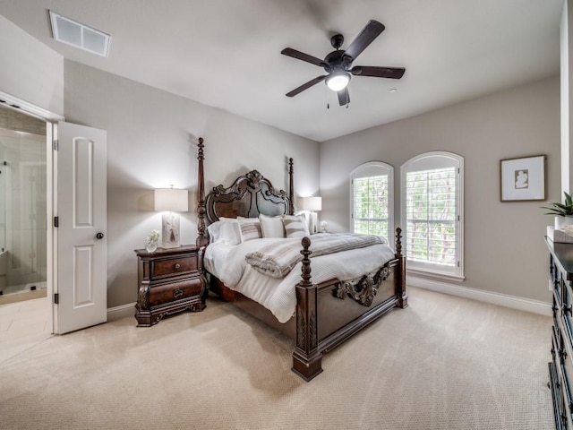 1901 Desoto Dr, Mckinney, TX 75072 - carpeted bedroom with baseboards and ceiling fan