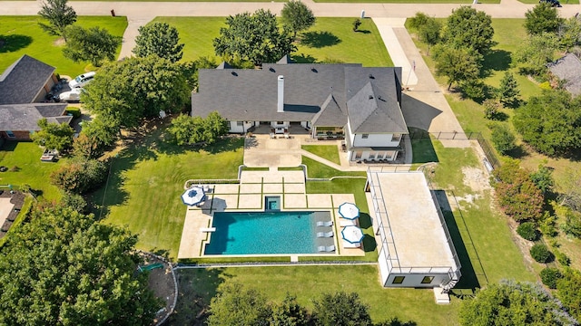 1212 Chandler Cir, Prosper, TX 75078 - view of subject property with a pool