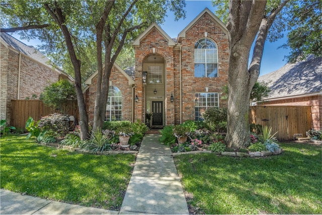 1908 Vantage Dr, Plano, TX 75075 - traditional-style home featuring brick siding