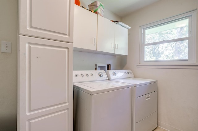 2805 Sadler Ave, Fort Worth, TX 76133 - laundry area featuring cabinet space and washing machine and dryer