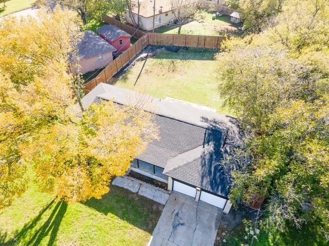 5920 Tourist Dr, North Richland Hills, TX 76117 - view from above of property
