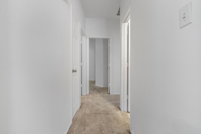 6716 Armstrong Ct, Fort Worth, TX 76137 - hall with light colored carpet and baseboards