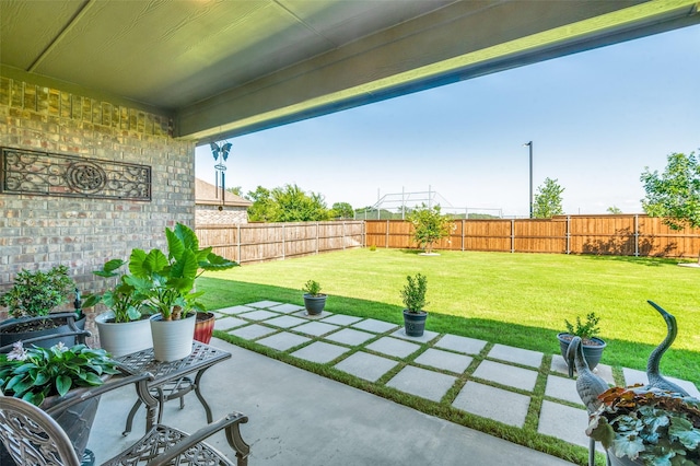 595 Yucca Ct, Princeton, TX 75407 - fenced backyard featuring a patio
